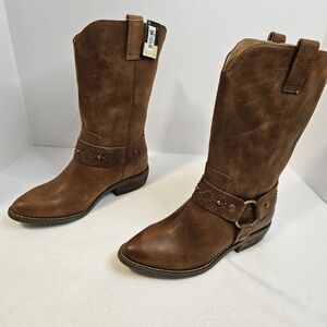NWT Dingo Western Rodeo Brown Boots Women's Size 8.5